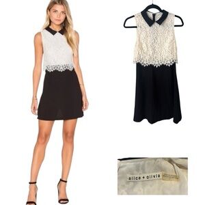 Alice + Olivia Lace Dress